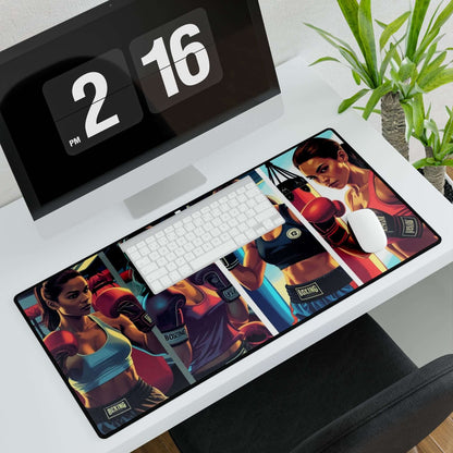 Boxer Schreibtischmatte Home Office Dekor, Gaming Matte - Design-Familientruhe