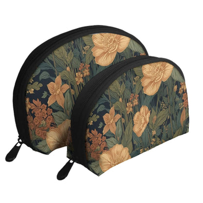 Floral polyester Storage Bags Set of 2 with zipper closure, featuring large and small sizes, for versatile use. Details für Storage Bags Set of 2 ansehen
