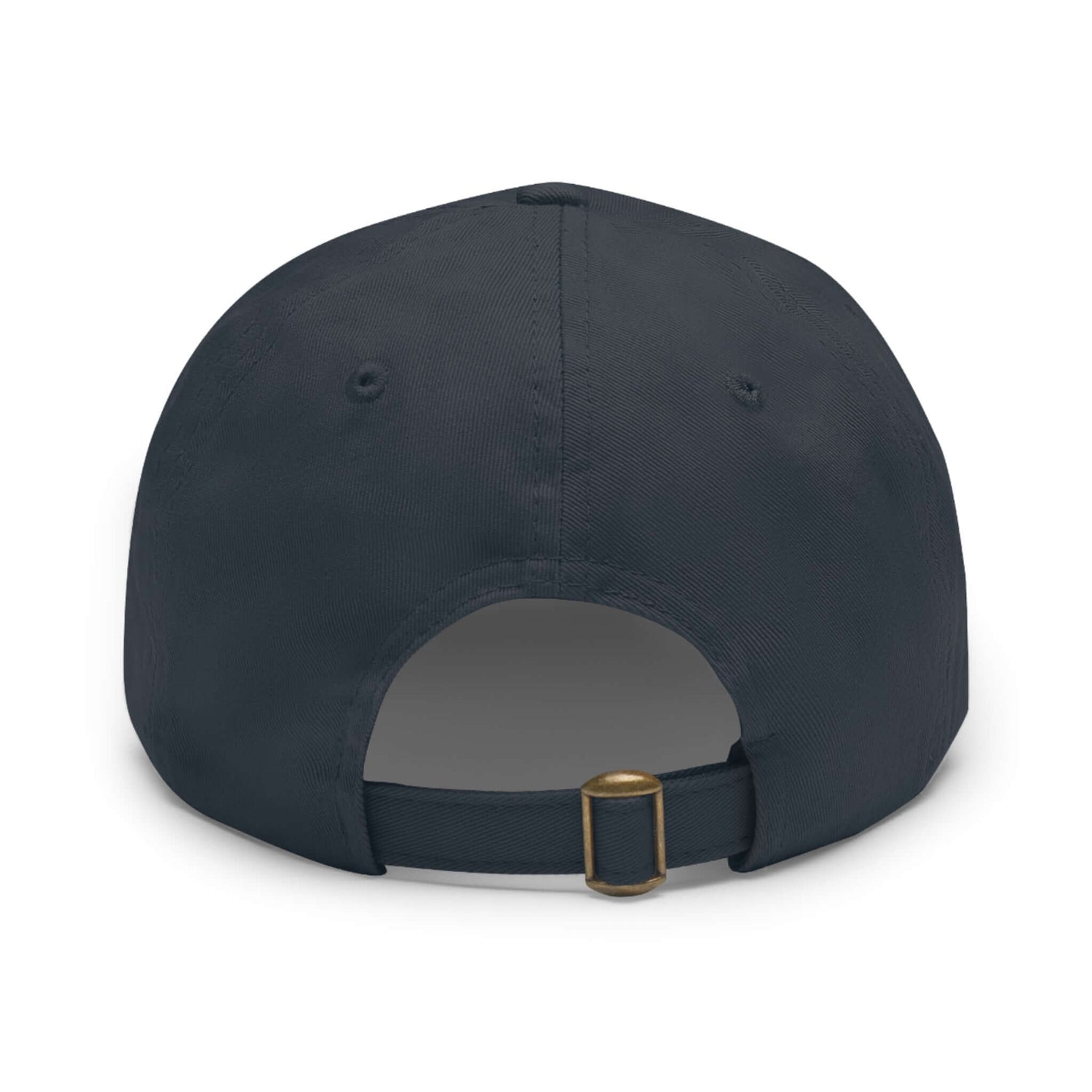 Dad Hat mit Lederpatch rund - Design-Familientruhe
