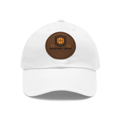 Dad Hat mit Lederpatch rund - Design-Familientruhe