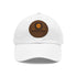 Dad Hat mit Lederpatch rund - Design-Familientruhe