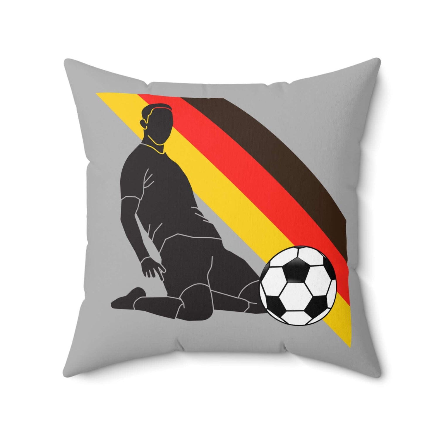 Dekokissen für Fußball-Enthusiasten – Perfekt für Fans mit Fußballmotiv, ideal für Wohn- oder Spielzimmer, modernes Design