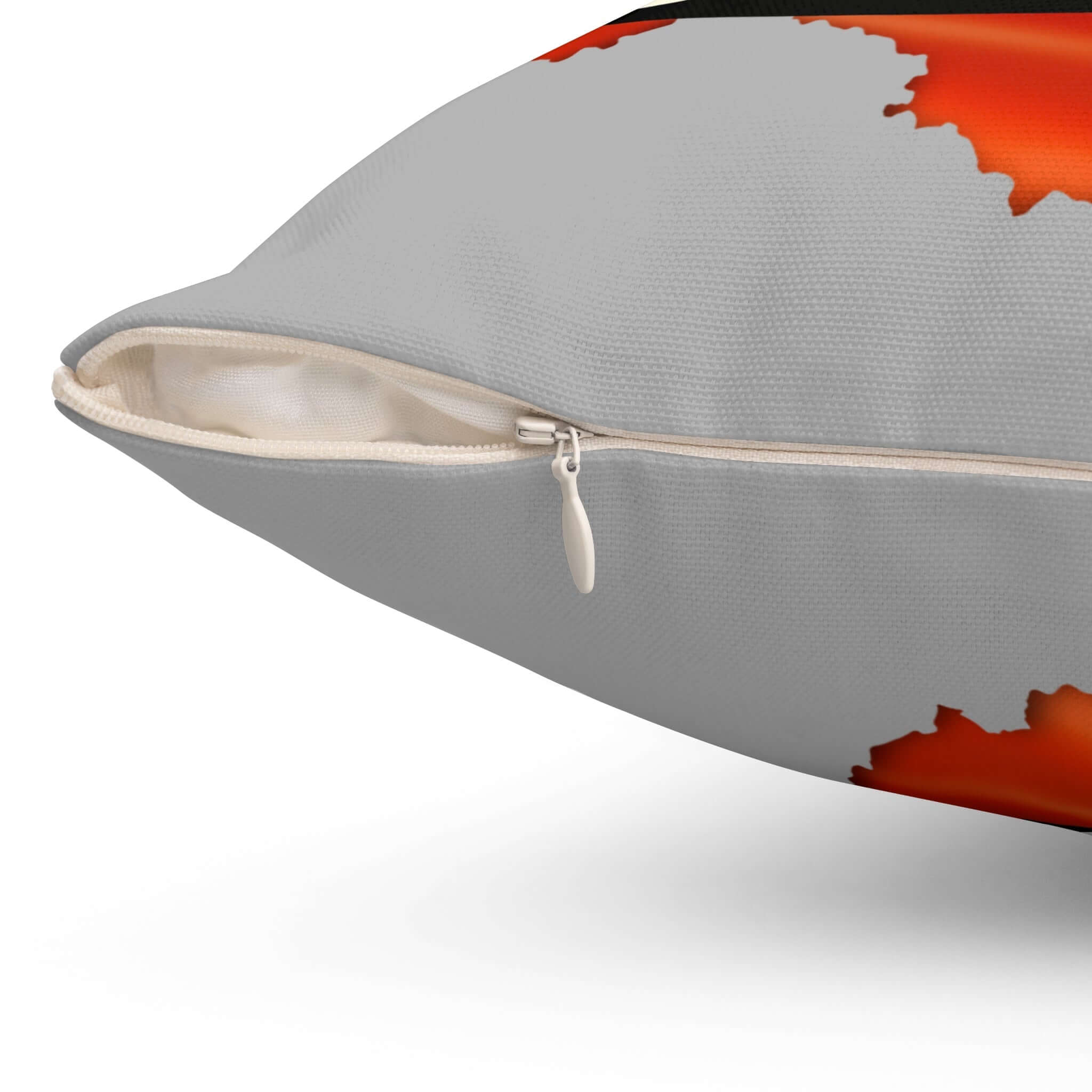 Deutsches Bier Fußball Kissen, Lustiges Wohndekor mit Reißverschluss, quadratisch aus gesponnenem Polyester mit Cartoon-Bierdesign