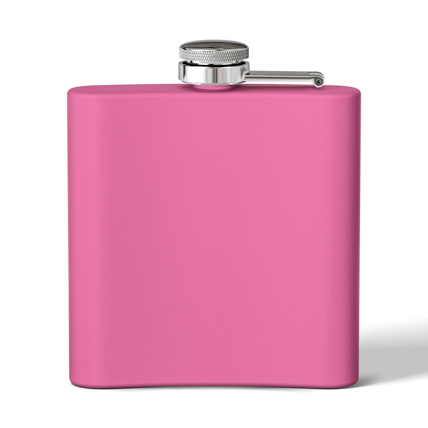 Pink flask showcasing a sleek design, similar to Edelstahl-Flachmann mit Rock &