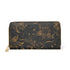 Elegantes Portemonnaie mit floralem Reißverschluss, - Design-Familientruhe