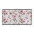 Florale Schreibtischmatte Modernes Arbeitsplatzdekor mit rosa Blumenmuster, perfekte Schreibtischunterlagen für funktionale Eleganz.