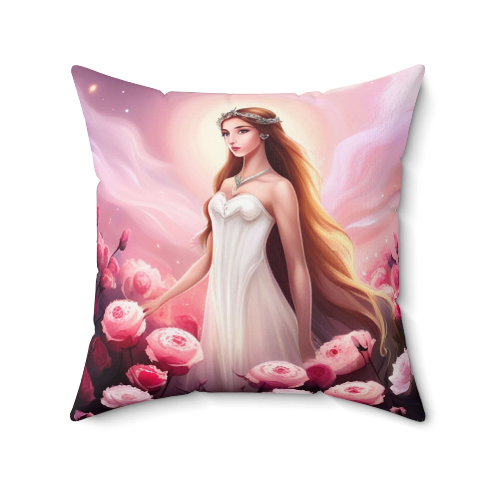 Florales Deko Kissen, Gemütlicher Wohnakzent, Geschenk für Sie - Design-Familientruhe