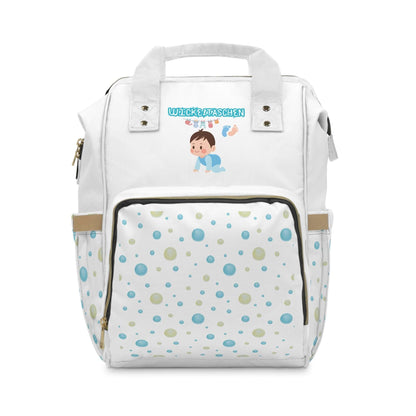 Fun Dot Multifunktionaler Wickelrucksack für Eltern - Design-Familientruhe