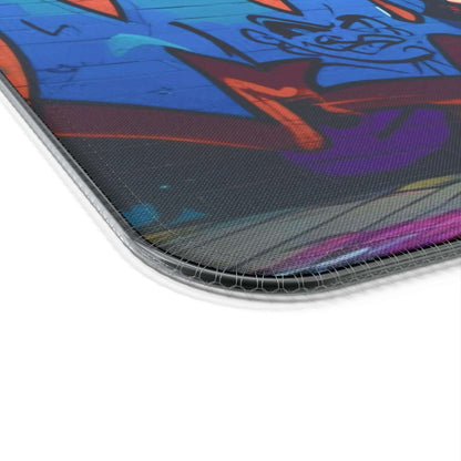 LED-Gaming-Mauspad mit kabelloser Aufladung – Bunte Gamer - Design-Familientruhe