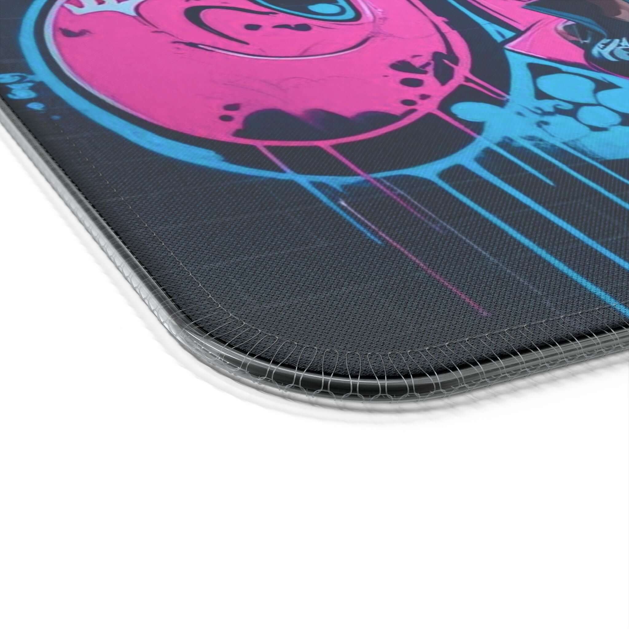 LED-Gaming-Mauspad mit kabelloser Aufladung, RGB-Leucht-Schreibtischmatte - Design-Familientruhe