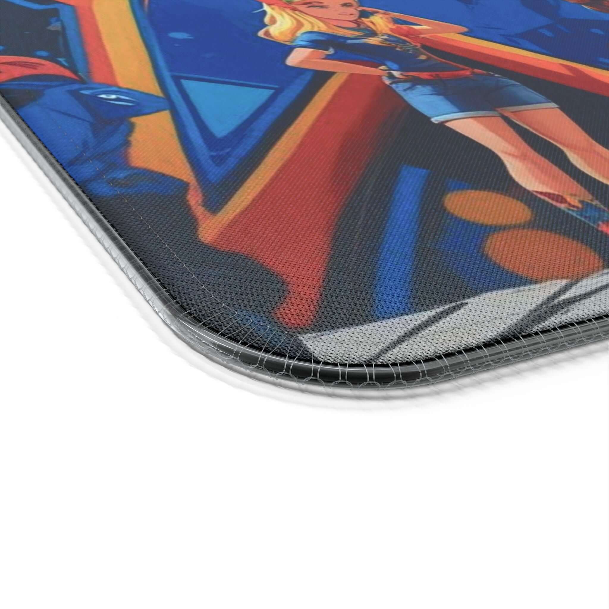 LED-Gaming-Mauspad mit kabelloser Aufladung, RGB-Schreibtischunterlage - Design-Familientruhe