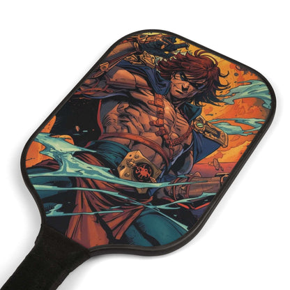 Pickleball-Schlägerset mit künstlerischem Design - Design-Familientruhe