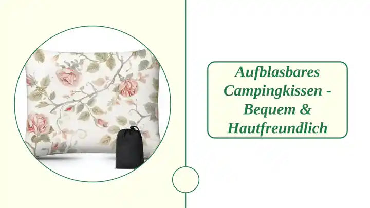 Aufblasbares Campingkissen - Bequem &amp;amp; Hautfreundlich by@Outfy