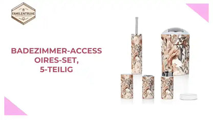 Badezimmer-Accessoires-Set, 5-teilig by@Outfy