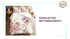 Komplettes Bettwäscheset mit floralen Mustern, 90GSM Polyester, Bettbezug 80x90, Kissenbezüge 30x20, sublimiert bedruckt, langlebig.