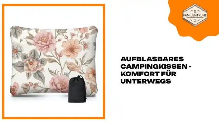 Aufblasbares Campingkissen - Komfort f&uuml;r unterwegs by@Outfy