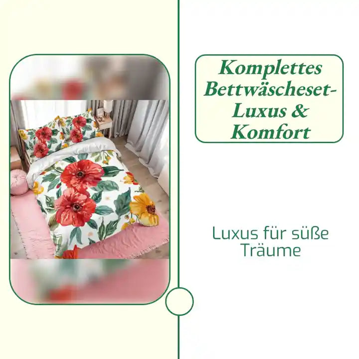 Komplettes Bettw&amp;auml;scheset- Luxus &amp;amp; Komfort by@Outfy