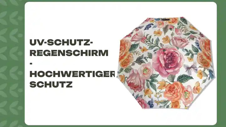 UV-Schutz-Regenschirm - Hochwertiger Schutz by@Outfy