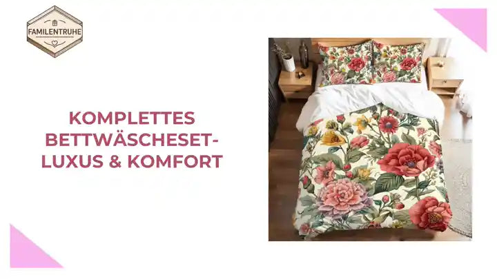 Komplettes Bettw&amp;auml;scheset- Luxus &amp;amp; Komfort by@Outfy