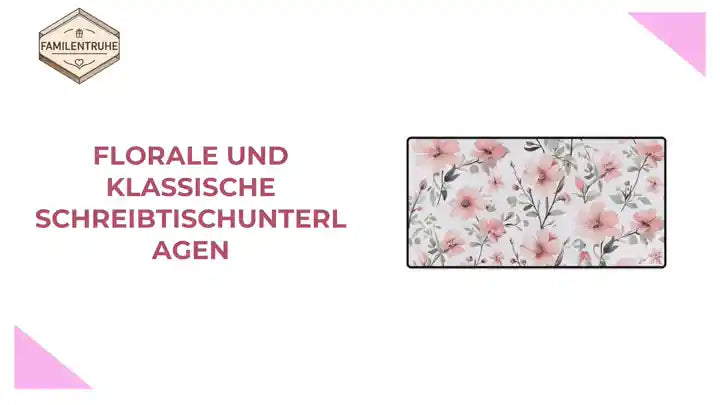 Florale und klassische Schreibtischunterlagen by@Outfy