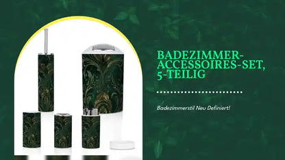 Badezimmer-Accessoires-Set, 5-teilig by@Outfy