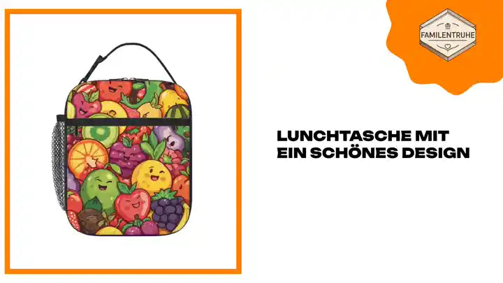 Lunchtasche mit ein sch&amp;ouml;nes Design by@Outfy