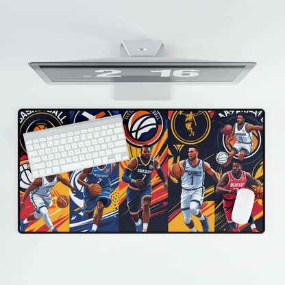 Schreibtischunterlagen mit Basketball-Motiven für Sportliebhaber - Design-Familientruhe