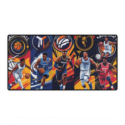 Schreibtischunterlagen mit Basketball-Motiven für Sportliebhaber - Design-Familientruhe