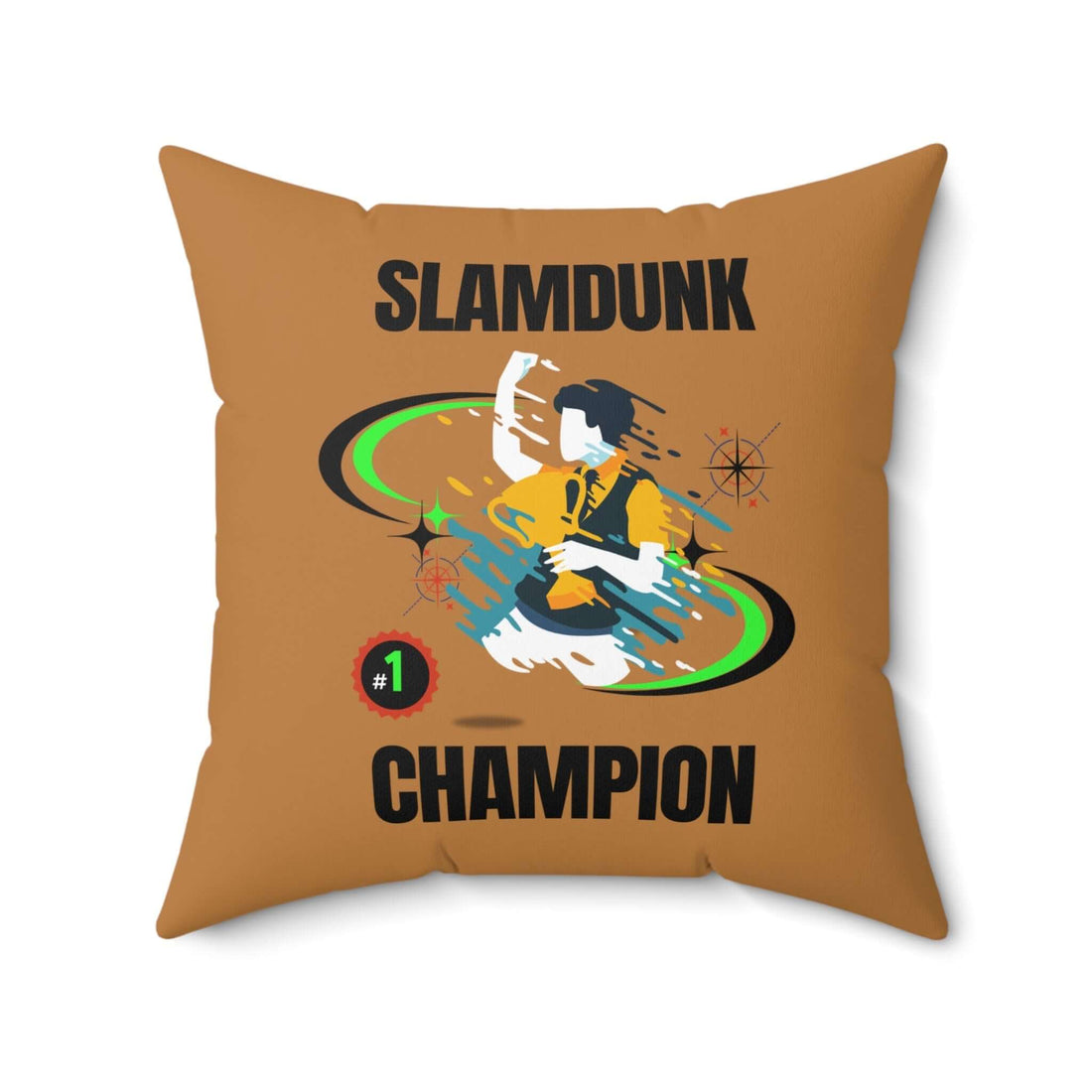 Slam Dunk Champion Pillow, Basketball - Design-Familientruhe