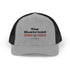 Snapback Trucker Cap - Design-Familientruhe