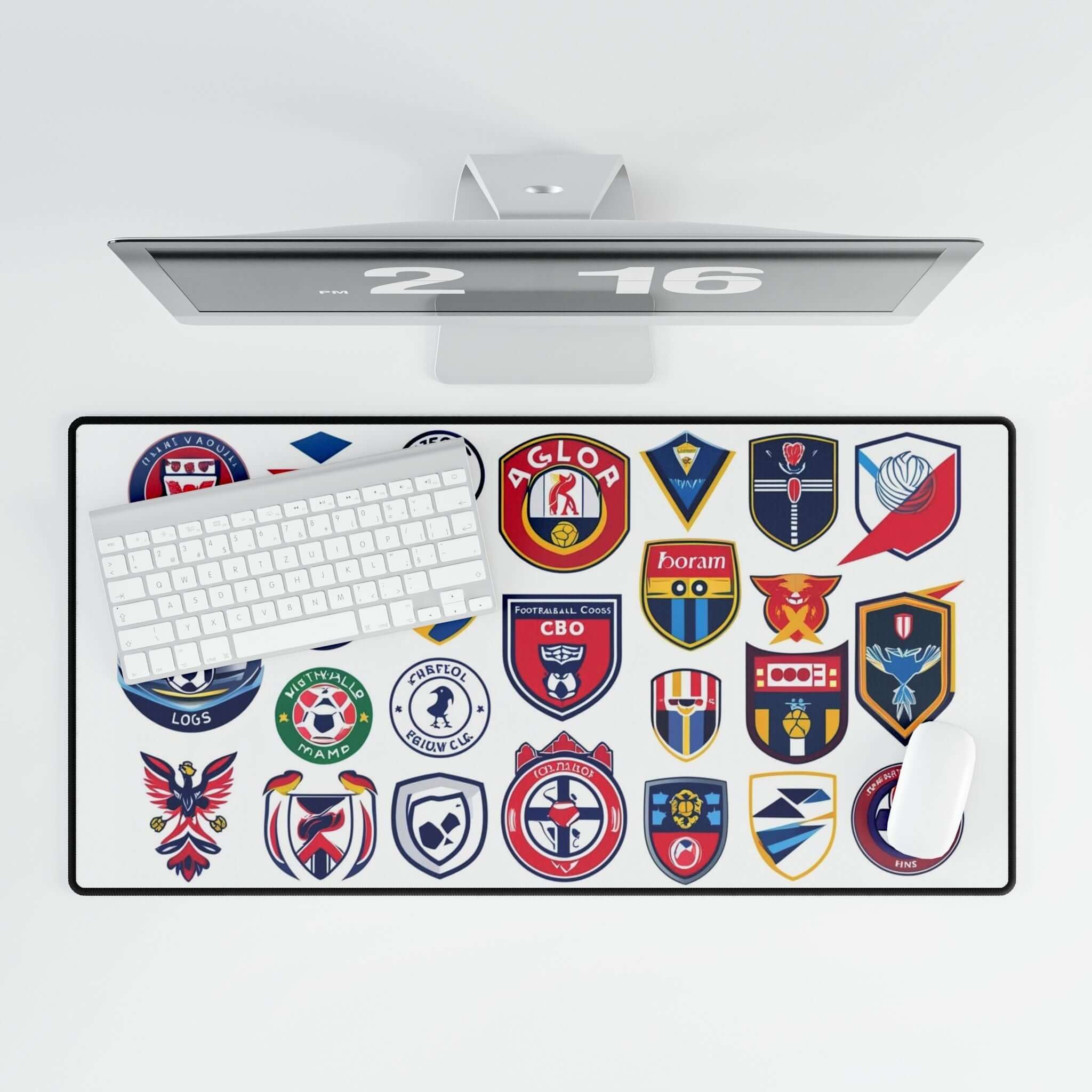 Stilvolle Schreibtischunterlagen für Sportbegeisterte, Bürodekor - Design-Familientruhe