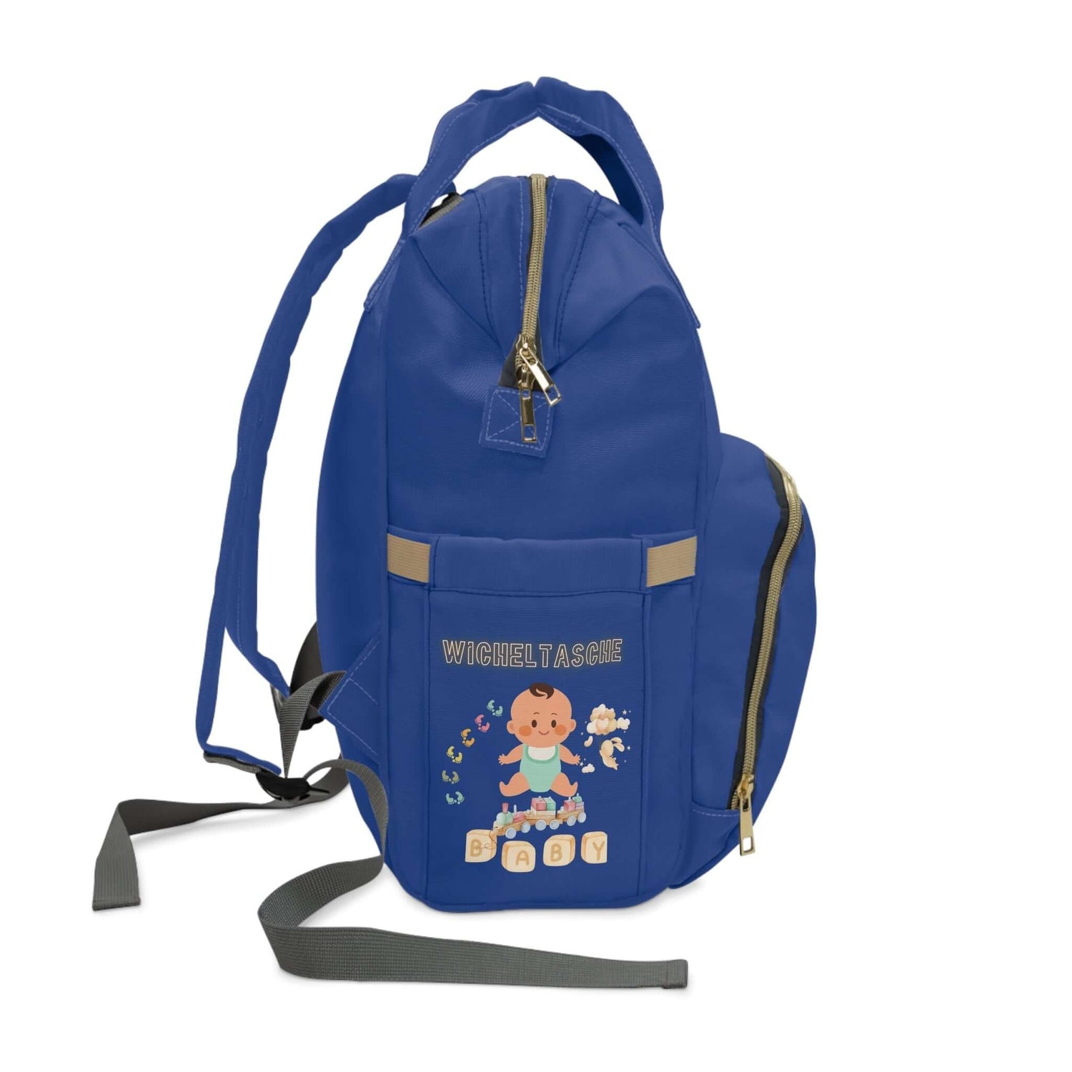 Stilvoller multifunktionaler Wickelrucksack für junge Mütter – Baby Essentials Gear - Design-Familientruhe
