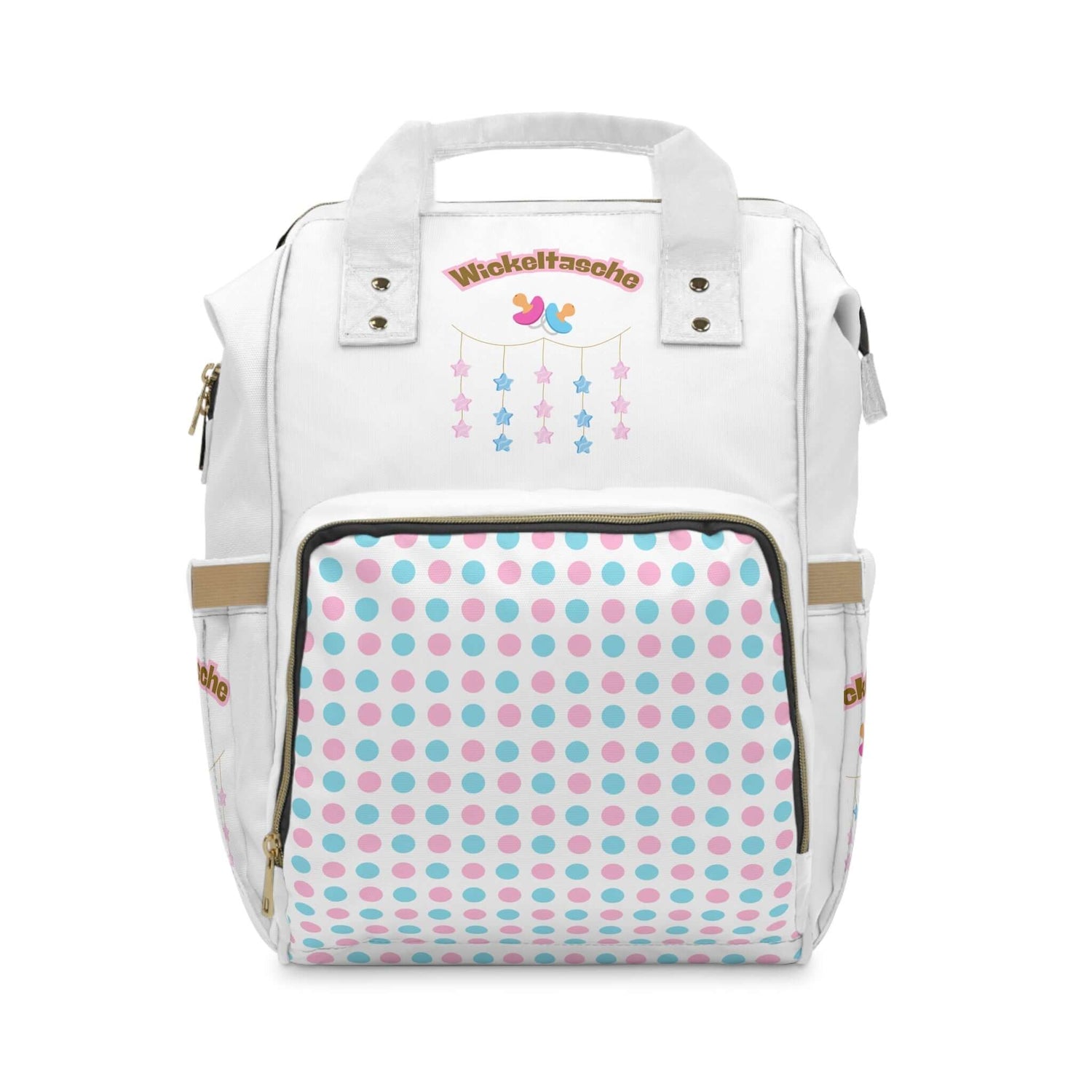 Stylischer multifunktionaler Wickelrucksack – Schicke Baby-Essentials für Eltern - Design-Familientruhe