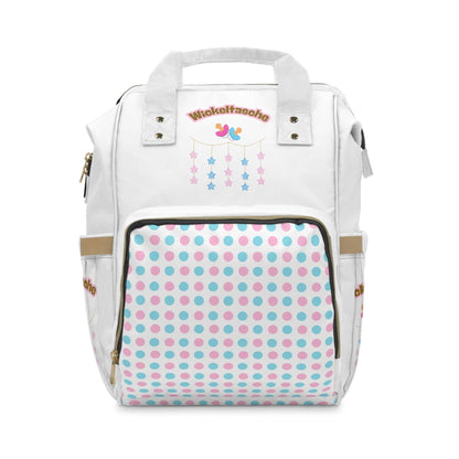 Stylischer multifunktionaler Wickelrucksack – Schicke Baby-Essentials für Eltern - Design-Familientruhe