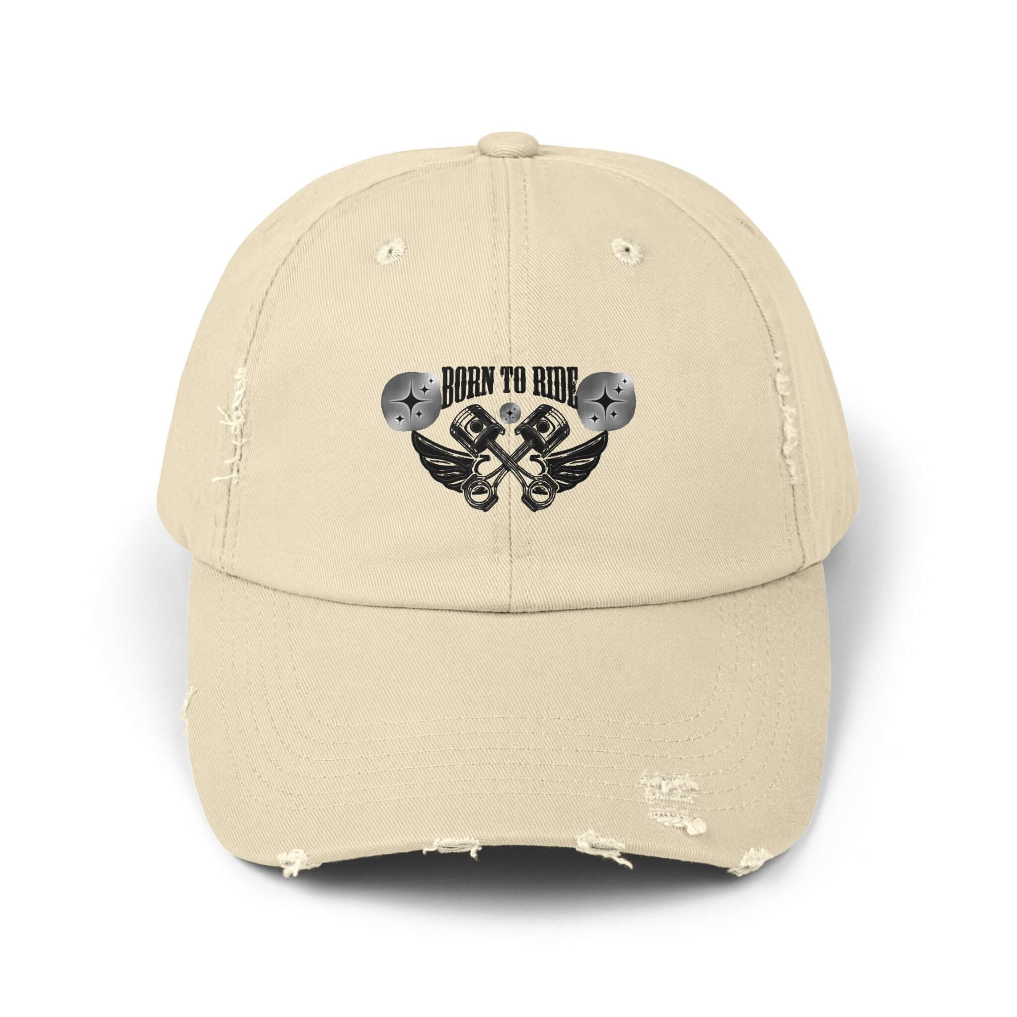 Unisex Distressed Cap - Design-Familientruhe
